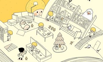 描繪幸福【誠品25週年書寫故事展】入選插畫家-小森永