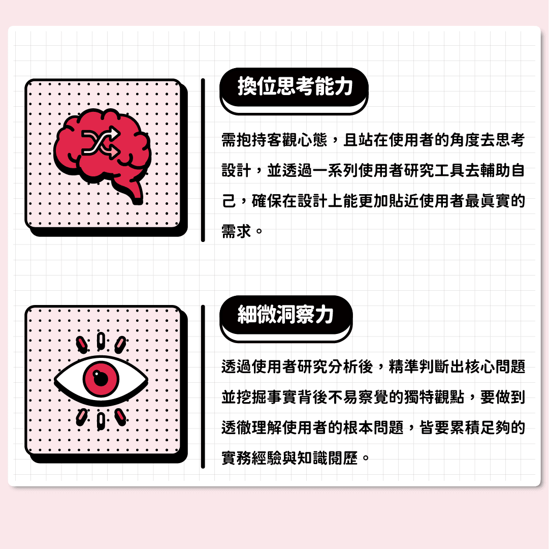 換位思考能力、細微洞察力