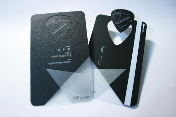 蔡科俊Again老師(周杰倫御用電吉他手)-多功能型名片設計-是用來當吉它Pick!